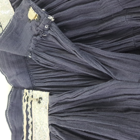 60's Fiesta Dress By Desert Flower Orginals Waist 32 Size M-L - Picture 14 of 15